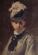 Ilia Efimovich Repin Edwards million Lease Kristeva oil painting reproduction